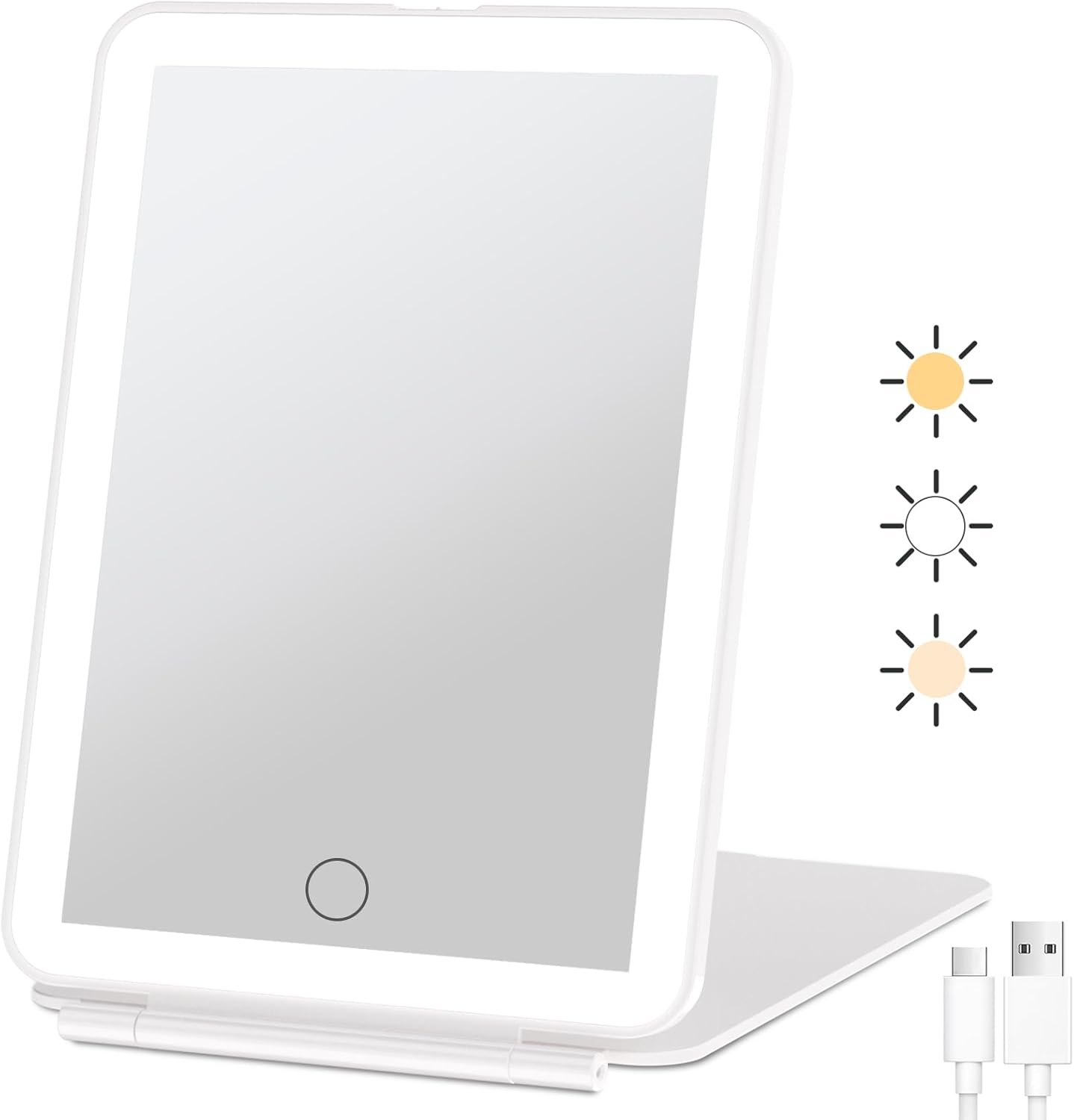 Bright Glam Travel Mirror