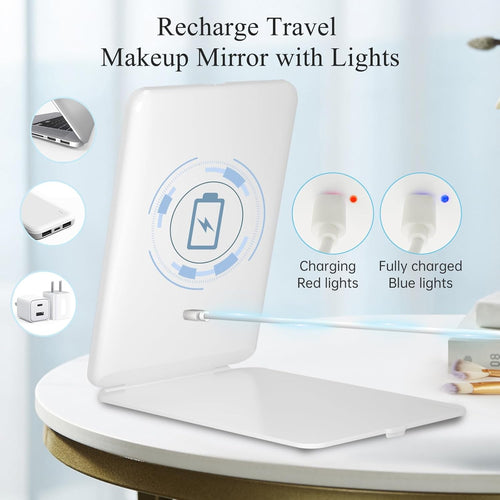 Bright Glam Travel Mirror