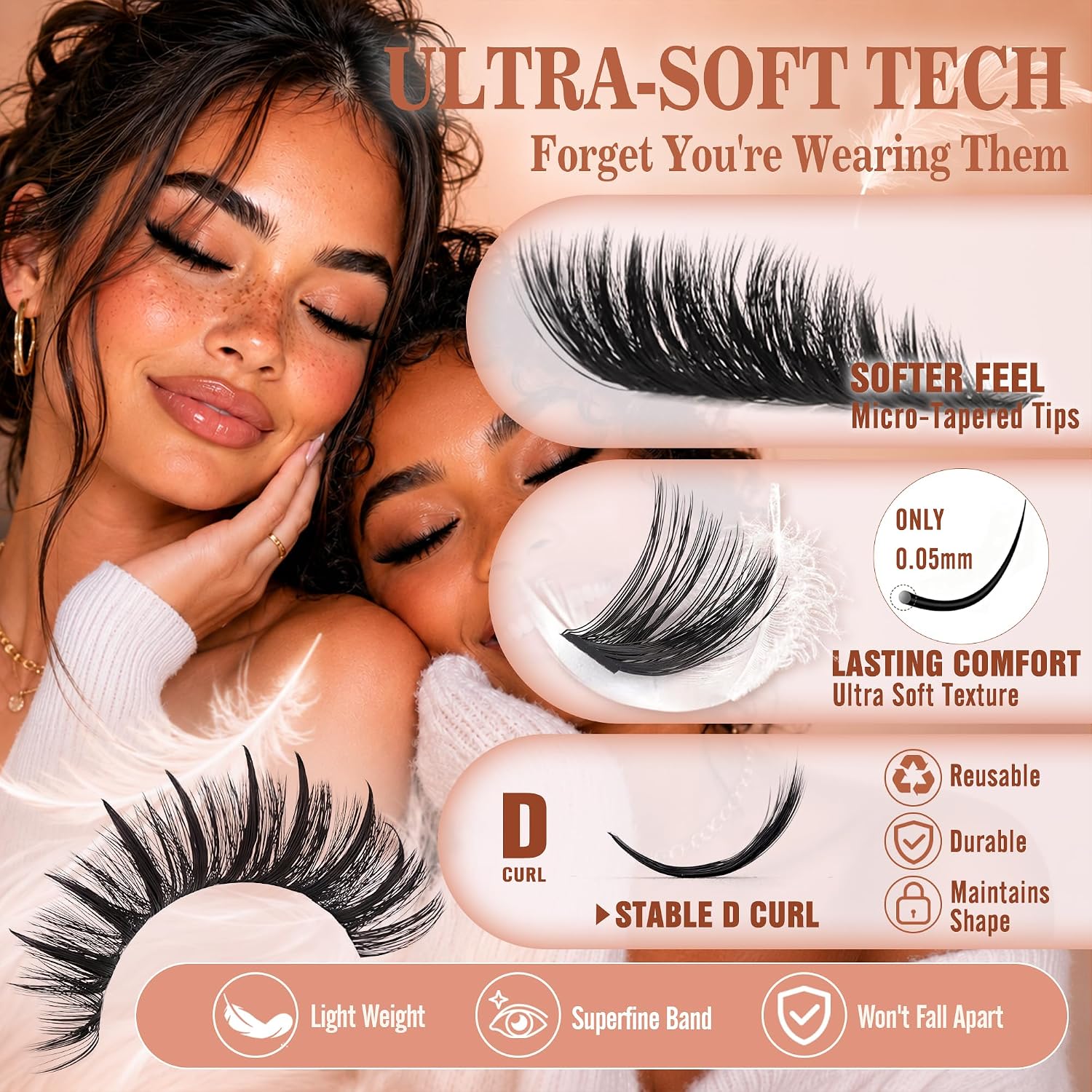 Mega Glam Lash Clusters Kit