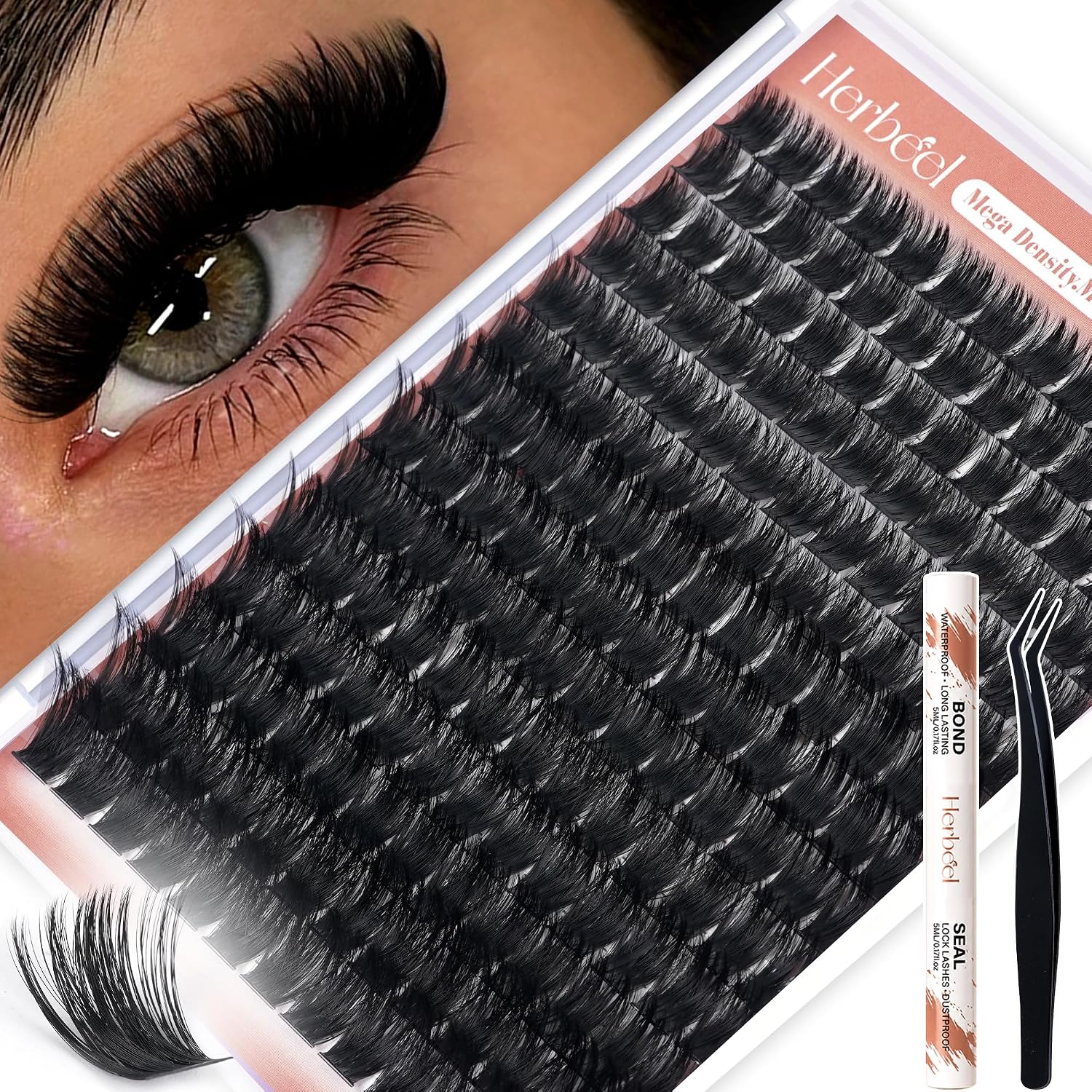 Mega Glam Lash Clusters Kit