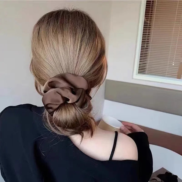 Silk Satin Hair Scrunchies