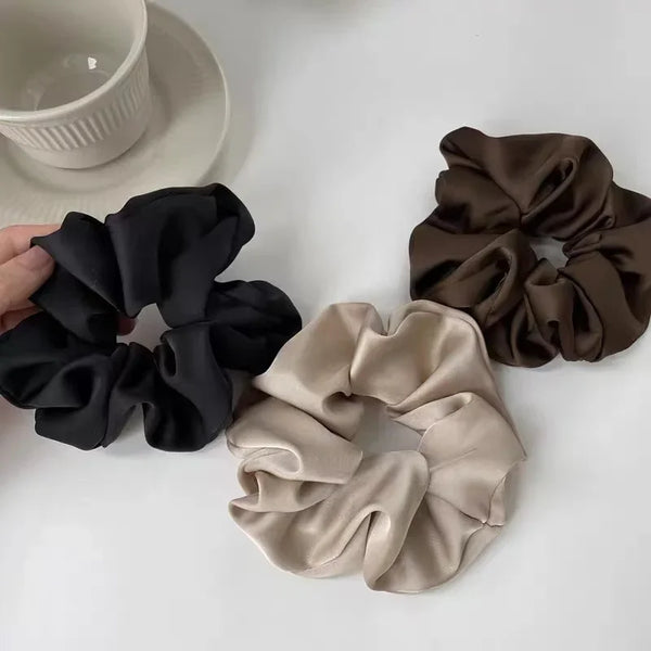 Silk Satin Hair Scrunchies