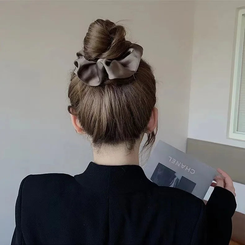 Silk Satin Hair Scrunchies